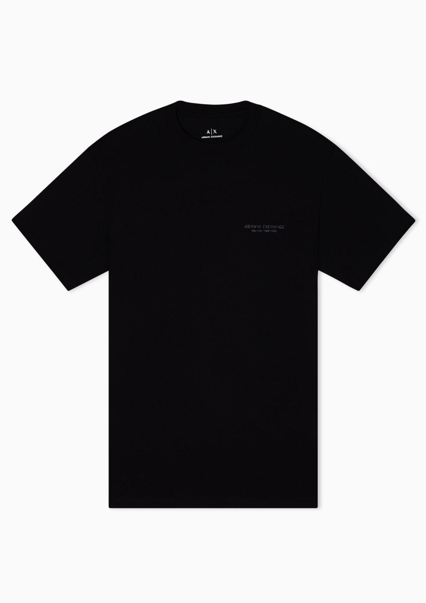 Armani Exchange T-Shirt Uomo Nera XM001281 AF10361 UC001 ARMANI EXCHANGE 