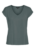 Vero Moda Top Donna Filli Verde 10247666 Balsam Green VERO MODA 