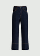 Emme Marella Jeans Donna Emmcropped Blu Notte 2615181011200 001 EMME MARELLA 