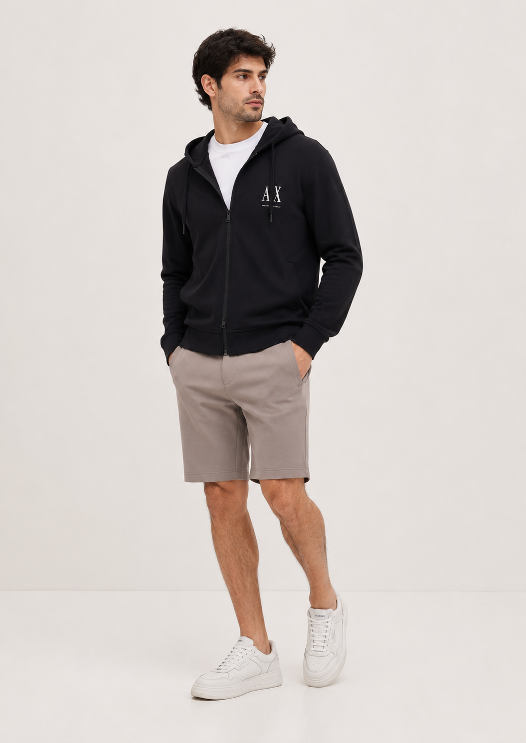 Armani Exchange Bermuda Uomo Beige XM000372 AF10818 U6107 ARMANI EXCHANGE 