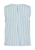 Vila Top Donna Valencia Azzurro 14115167 Nantucket Breeze SNOW WHITE VILA 