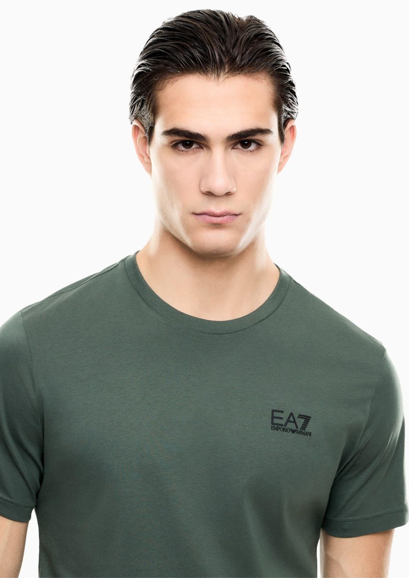 EA7 Emporio Armani T-Shirt Uomo Verde 8NPT25 PJVPZ U7260 EA7 EMPORIO ARMANI 