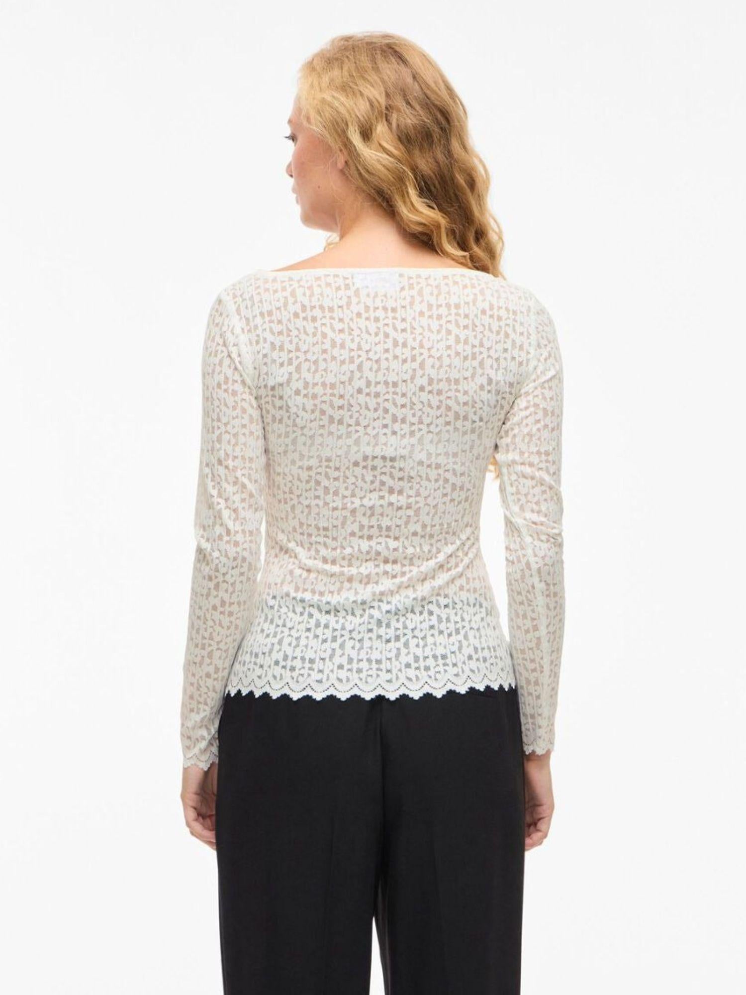 Vila Top Donna Obera Bianco 14108569 White VILA 