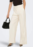 Only Pantalone Donna Tila Bianco 15367390 Cloud Dancer ONLY 