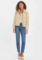 Vero Moda Parka Donna Zoa Beige 10278214 Silver Mink VERO MODA 