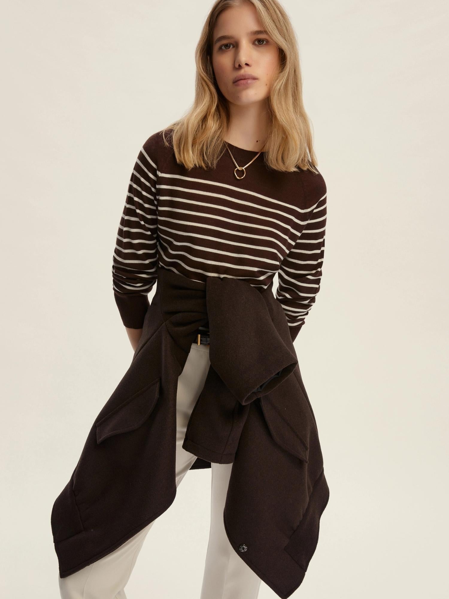 Emme Marella Maglia girocollo Donna Eremo Testa di Moro 2525366372200 008 EMME MARELLA 