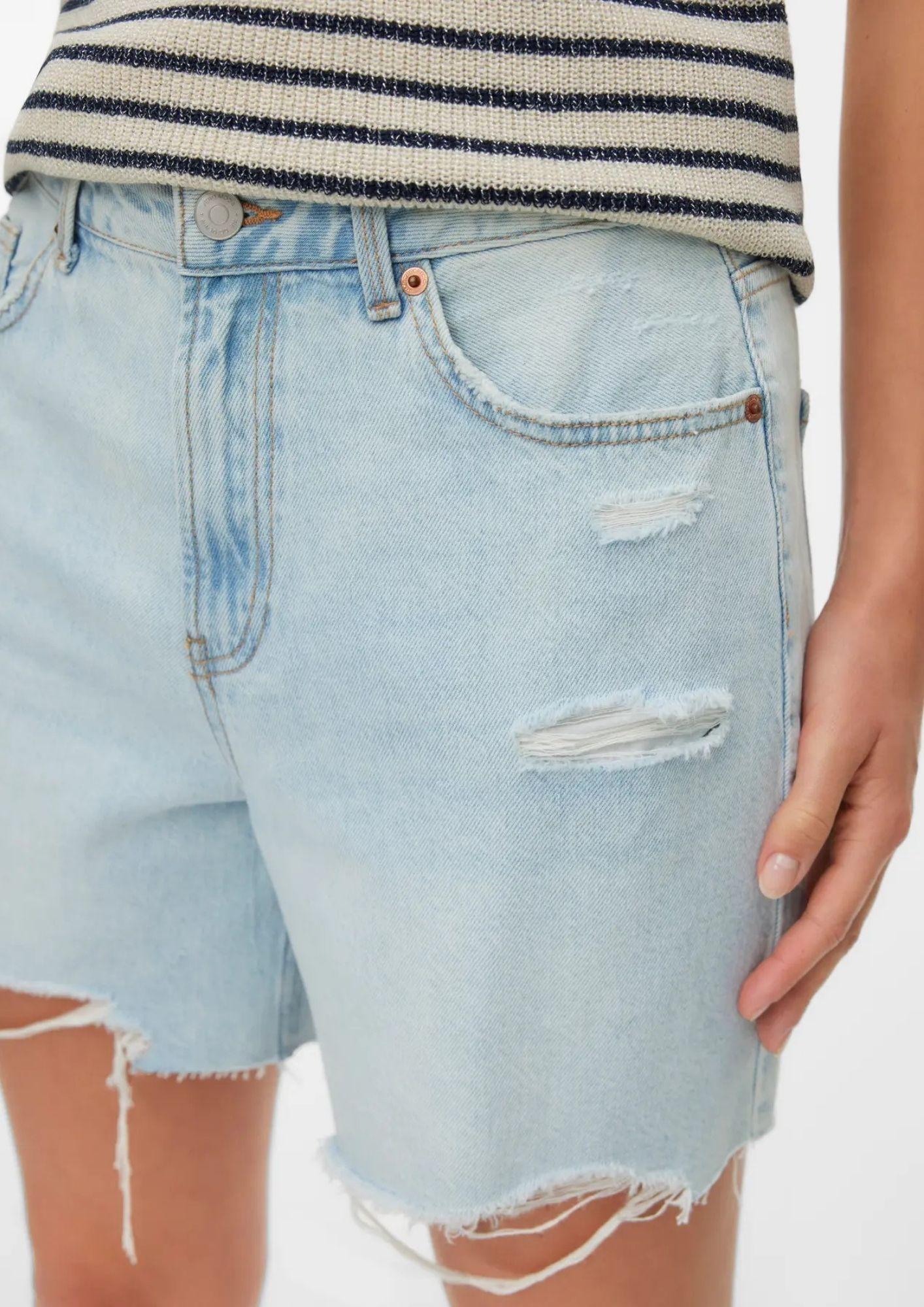Vero Moda Bermuda Donna Joice Blu Denim Chiaro 10342100 Light Blue Denim VERO MODA 