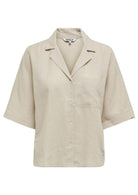 Only Camicia Donna Bruxelles Grigio Luna 15314215 Moonbeam ONLY 