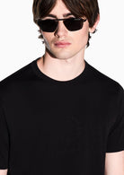 Armani Exchange T-Shirt Uomo Nera XM002450 AF10356 UC001 ARMANI EXCHANGE 