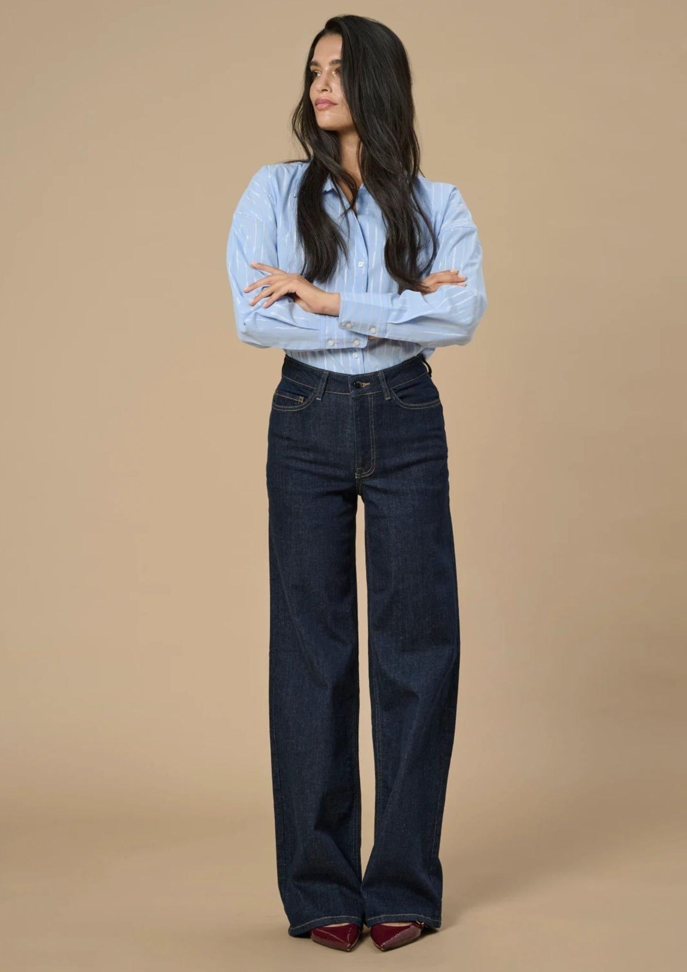 Jacqueline De Yong Jeans Donna Felina Blu Denim 15354213 Dark Blue Denim JACQUELINE DE YONG 