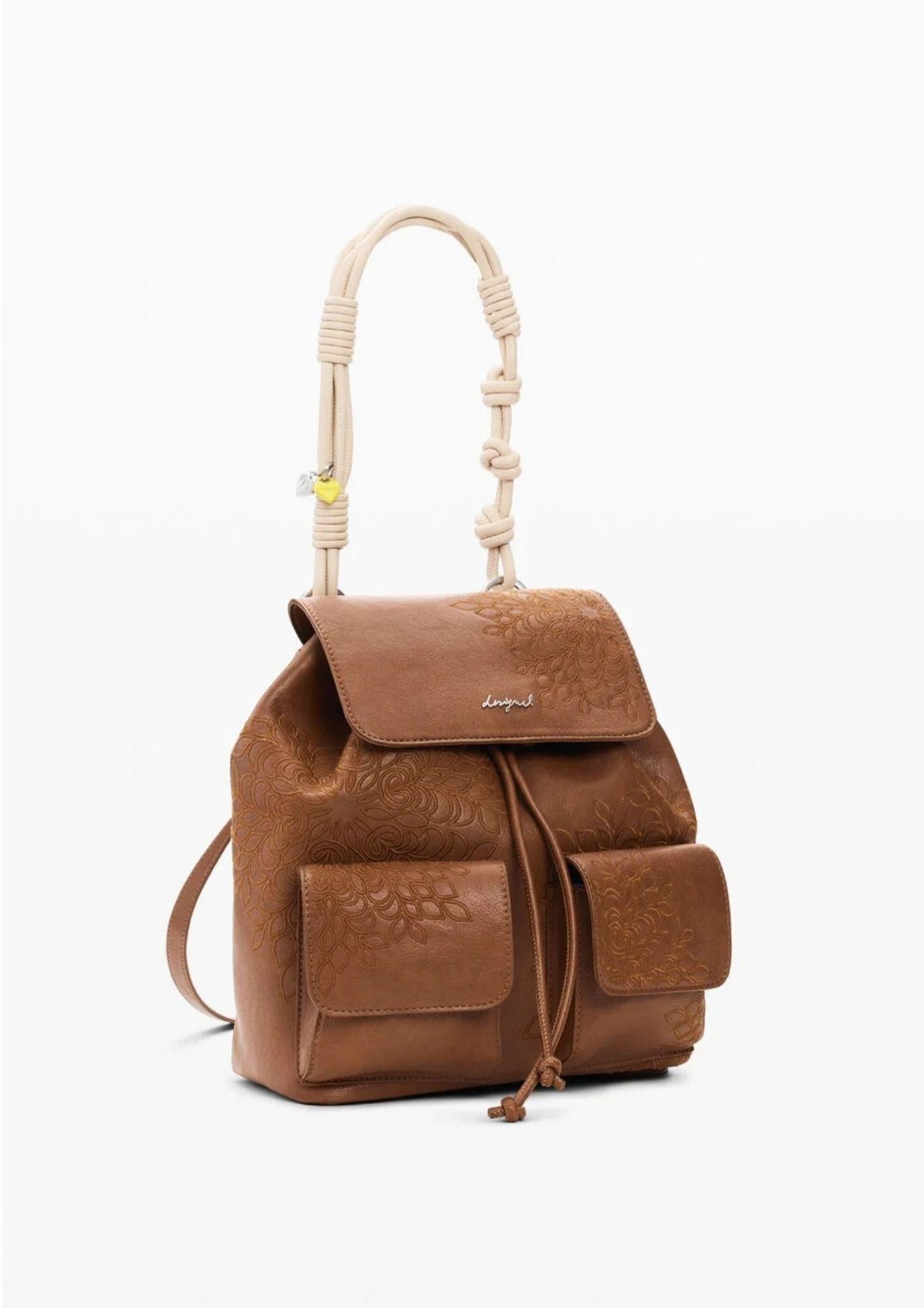 Desigual Zaino Donna Backcromo Sumy Mini Marrone 26SAKP29 6006 DESIGUAL 