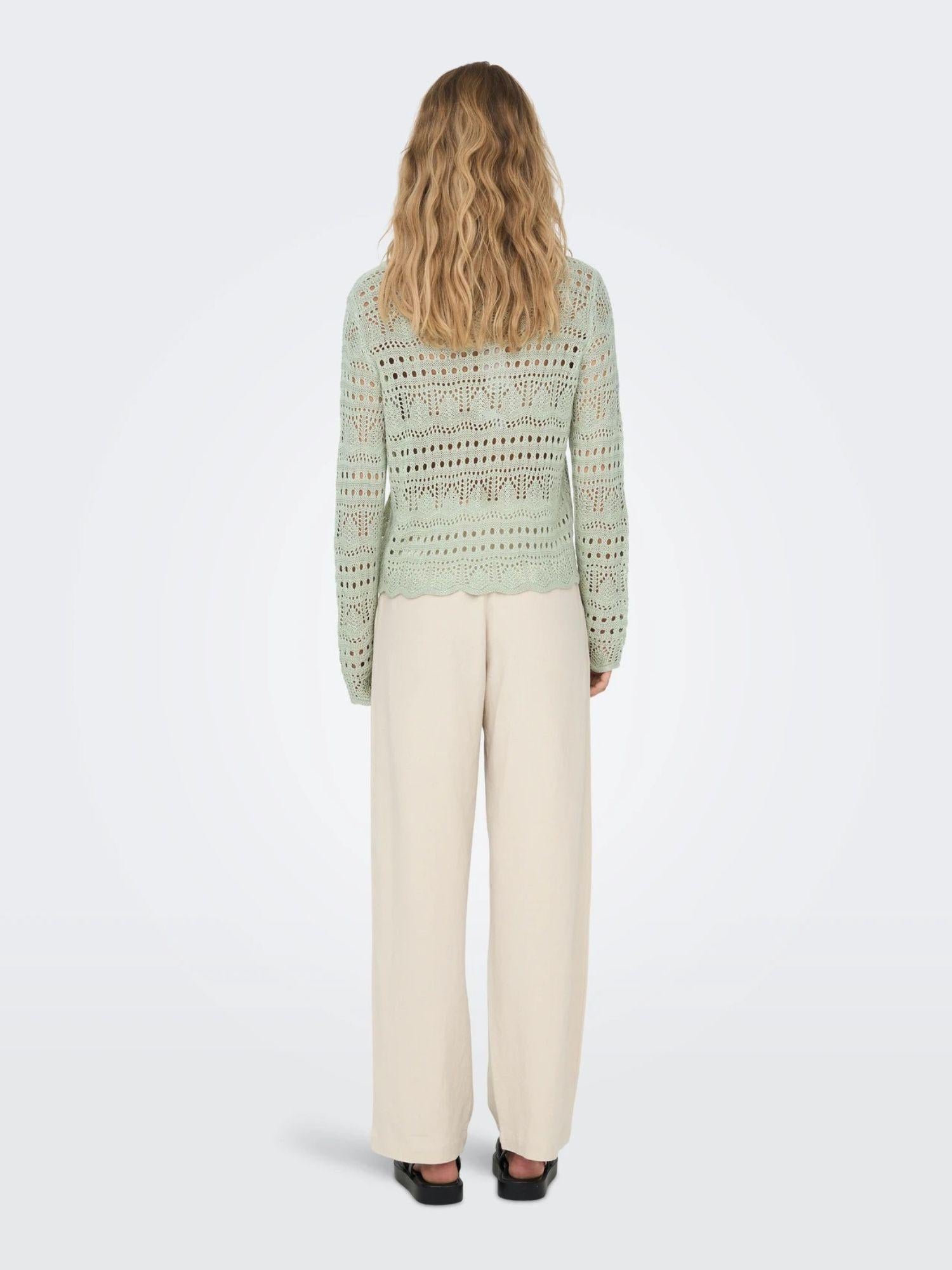 Jacqueline De Yong Maglia Donna Desert Sage Jdysun 15287384 Desert Sage JACQUELINE DE YONG 