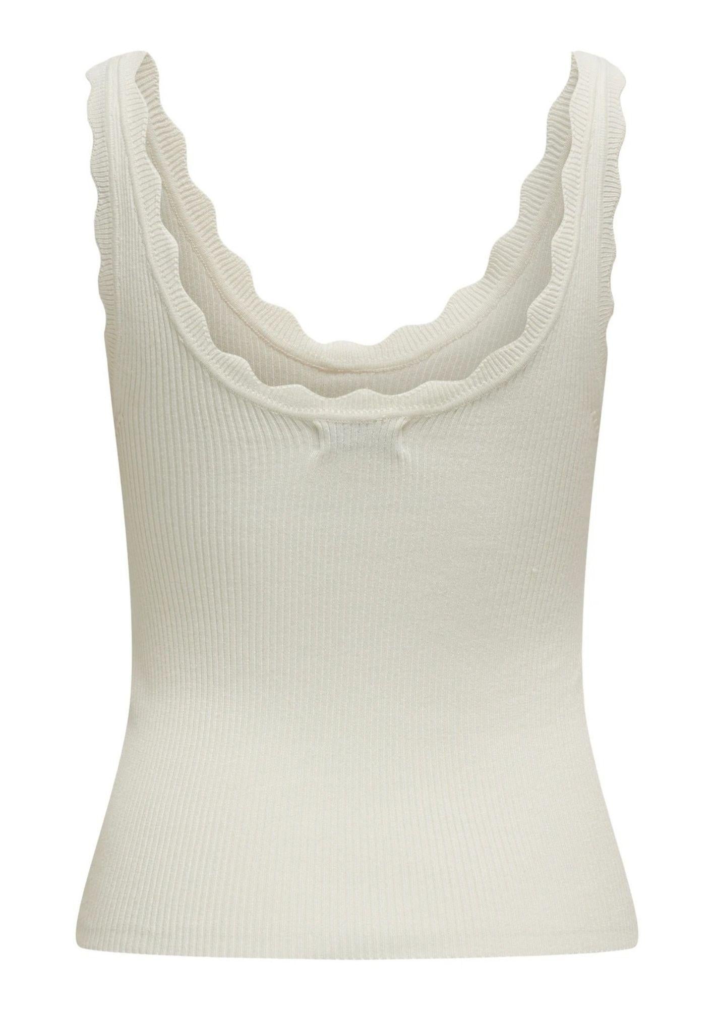 Jacqueline De Yong Top Donna Nanna Bianco 15290585 Cloud Dancer JACQUELINE DE YONG 
