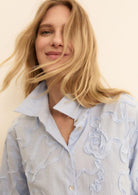 Emme Marella Camicia Donna Emipadre Azzurra 2615111024200 001 EMME MARELLA 