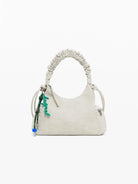 Desigual Borsa logo 3D con manico arricciato media Donna Avorio 25WAXPB0 6006 DESIGUAL 