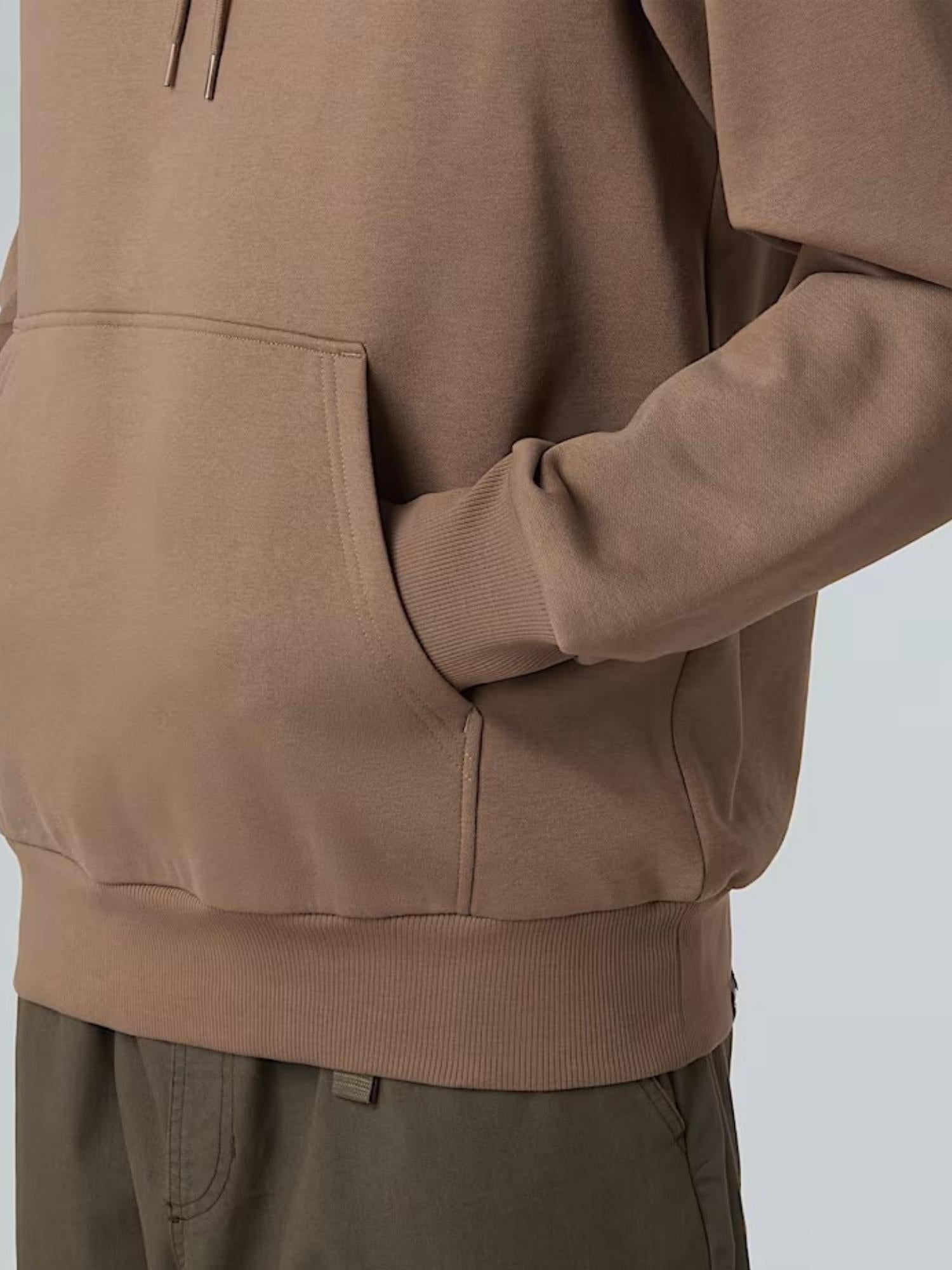 The North Face Felpa con cappuccio Simple Dome Uomo Mocha Brown NF0A89FC BOW THE NORTH FACE 