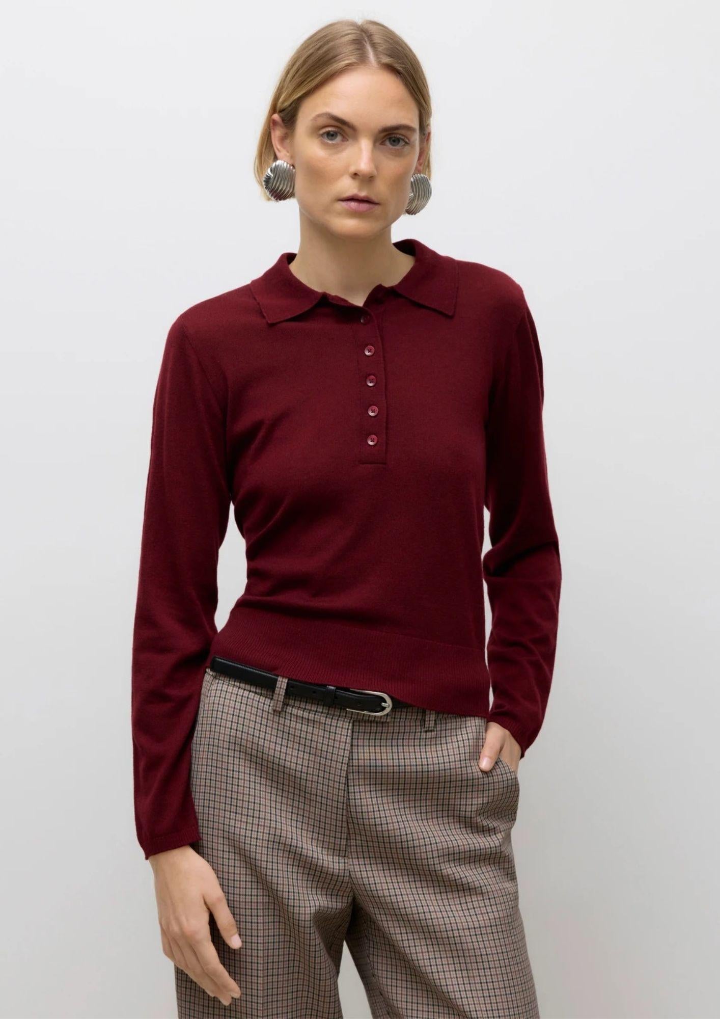 Aware Maglione Donna Sikita Bordeaux 10331614 Zinfandel VERO MODA 