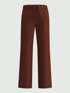 Emme Marella Pantalone dritto in velluto Donna Destino Bordeaux 2525136052200 004 EMME MARELLA 