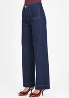 Jacqueline De Yong Jeans Donna New Vanessa Blu denim 15349749 Dark Blue Denim JACQUELINE DE YONG 