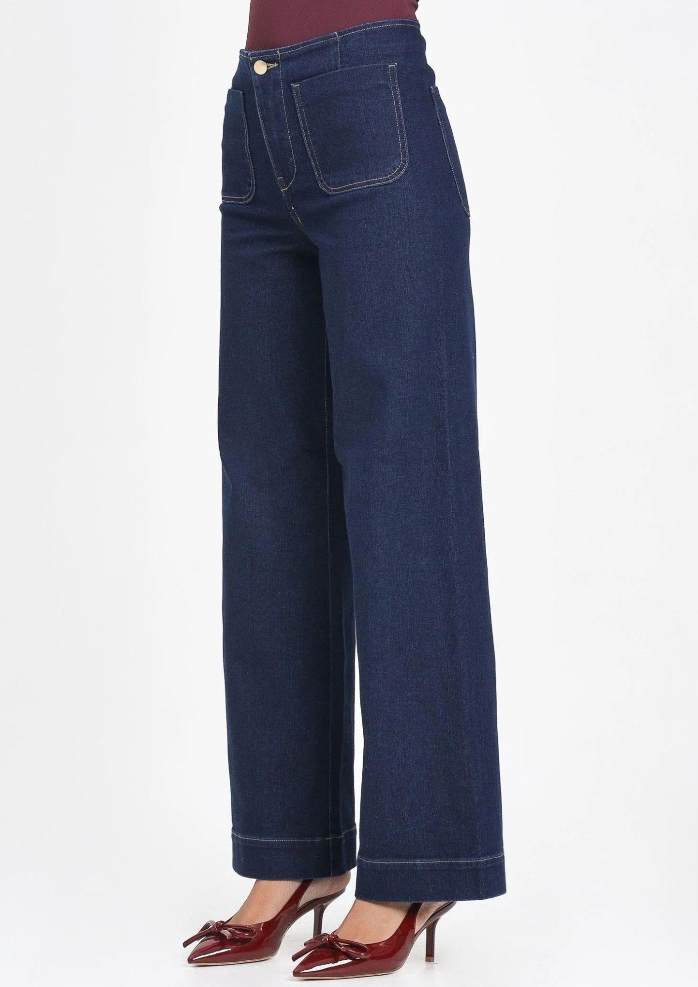 Jacqueline De Yong Jeans Donna New Vanessa Blu denim 15349749 Dark Blue Denim JACQUELINE DE YONG 