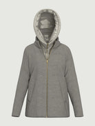 Emme Marella Giaccone Imbottito in Panno Soft Donna Sorriso Grigio Chiaro 2525486182200 010 EMME MARELLA 