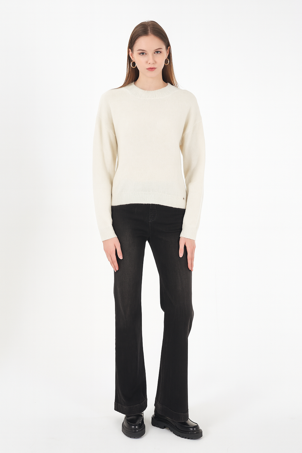 Yes Zee Maglione Donna Beige M003 BT00 0222 YES ZEE 