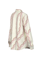 Emme Marella Camicia Donna Emmangel Bianco Burro e Rosa 2615111191200 009 EMME MARELLA 