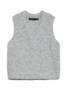 Vero Moda VMNOVAH Maglione smanicato Donna Medium Grey Melange 10339078 Medium Grey Melange VERO MODA 