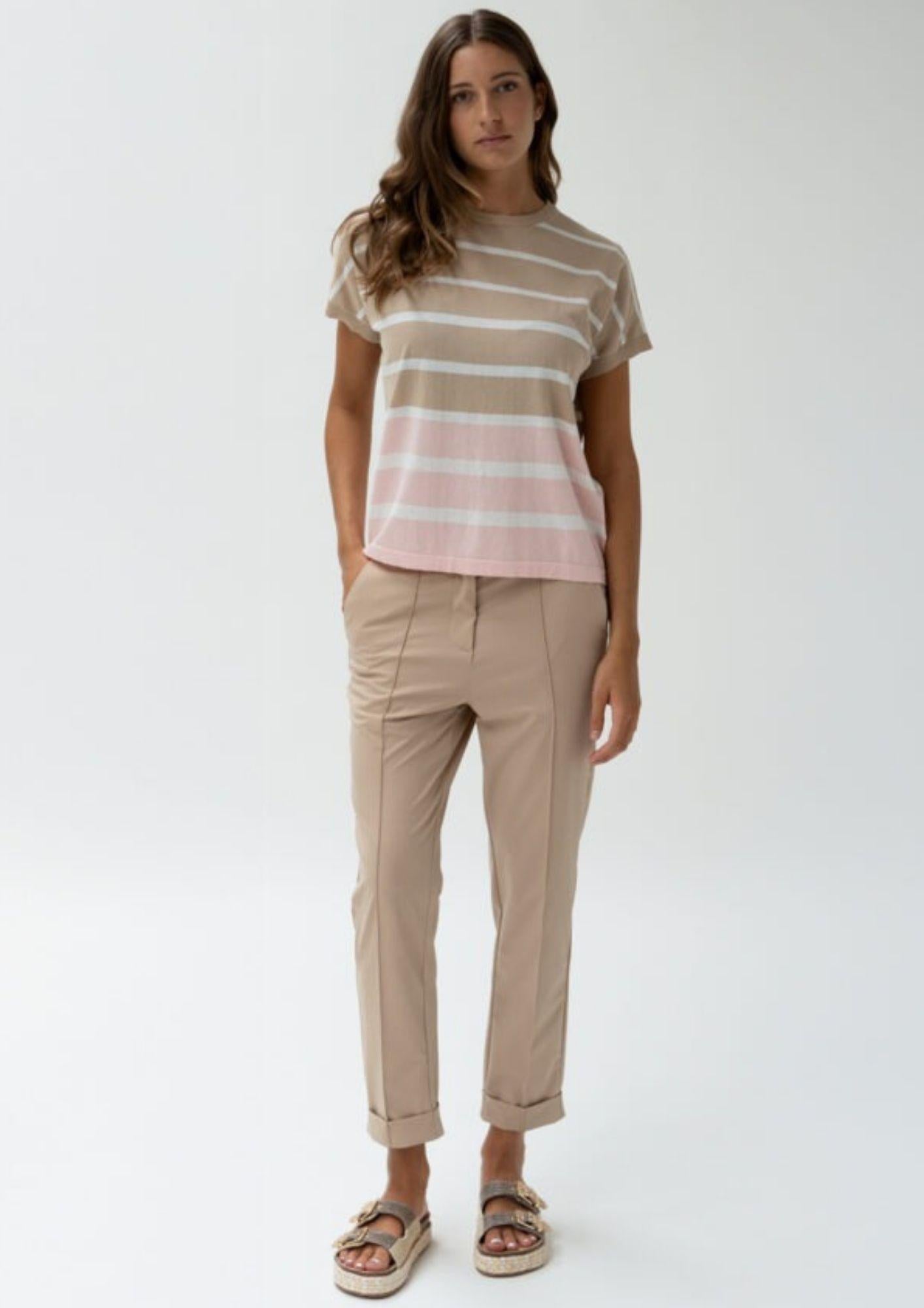 Rihunik Pantalone Donna Ally Beige RIW402B F0219 114 RIHUNIK 