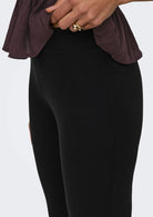 Jacqueline De Yong Pantalone Donna New Nero 15372807 Black JACQUELINE DE YONG 