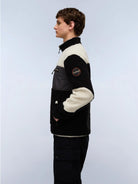 Napapijri Felpa in Pile con Zip Yupik Uomo Multicolour NP0A4GNT MCB NAPAPIJRI 