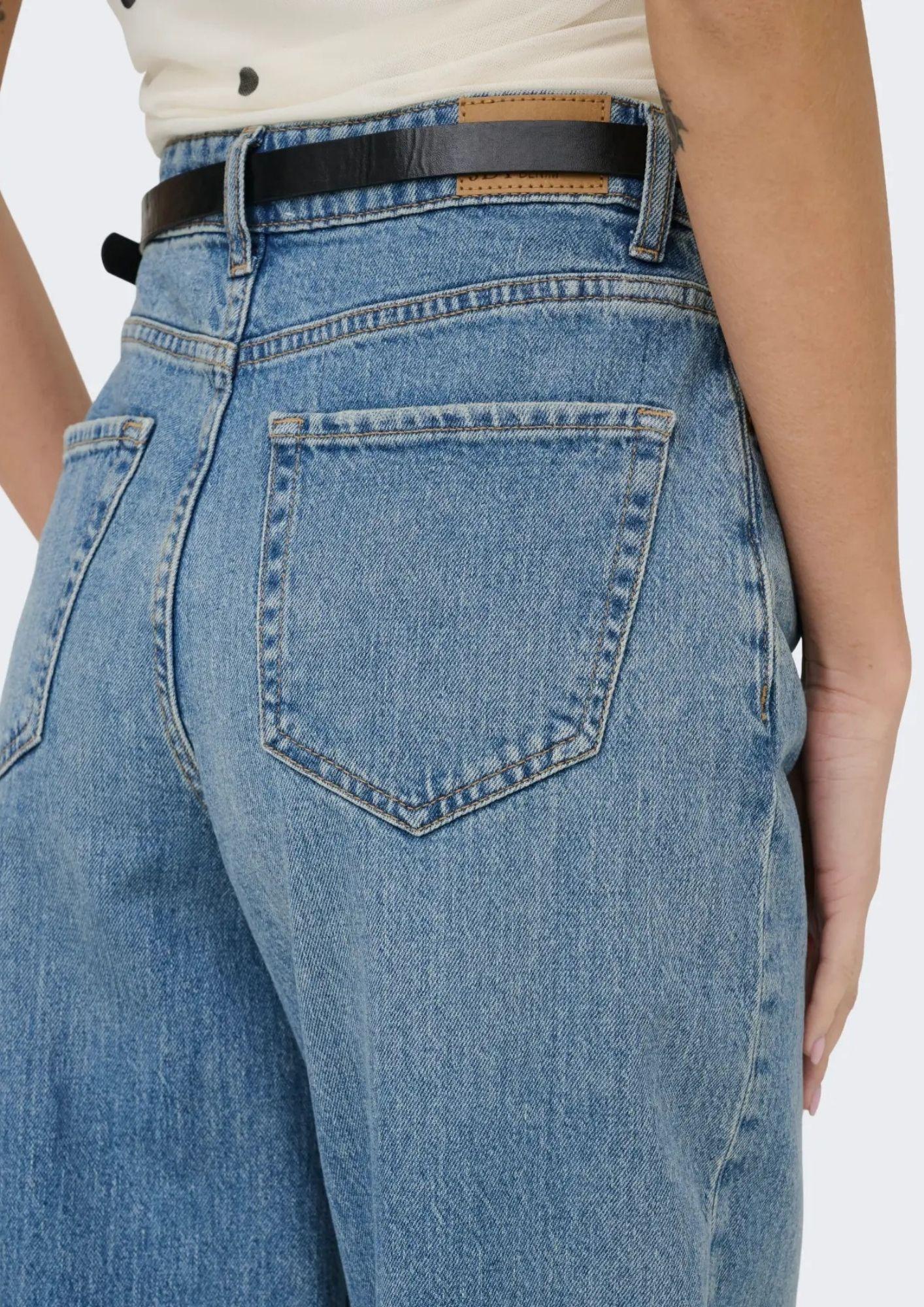 Jacqueline De Yong Jeans Donna Blu Denim Chiaro 15382371 Light Blue Denim JACQUELINE DE YONG 