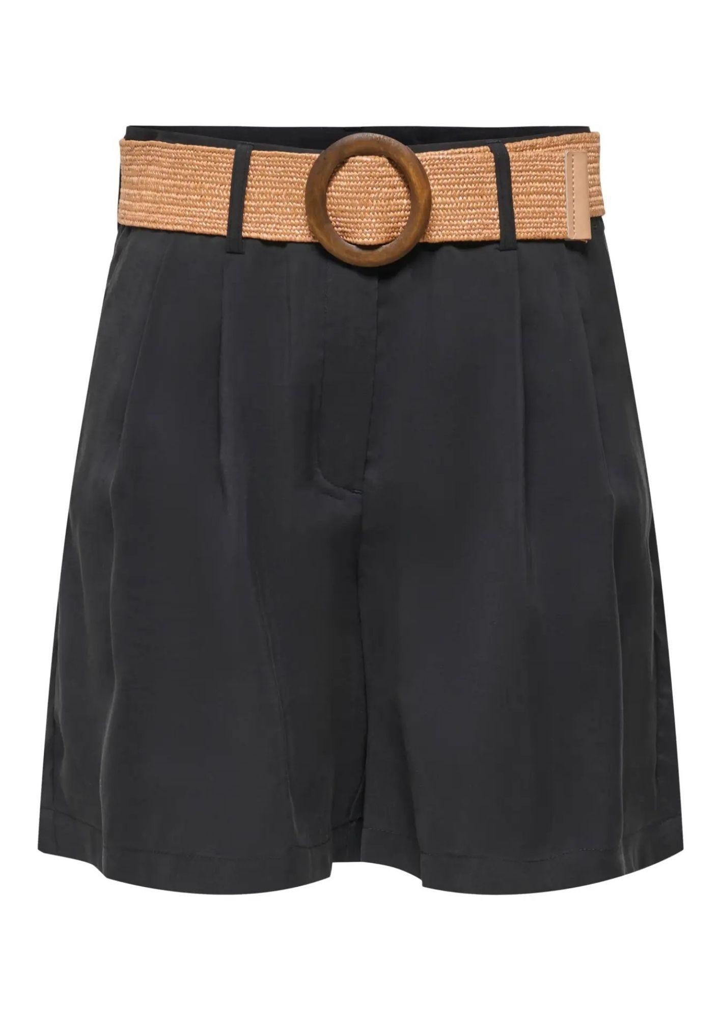 Only Shorts Donna Ibiza Nero 15370298 Black ONLY 