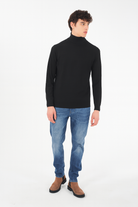 Yes Zee Maglia Dolcevita Uomo Nero M800 HL00 0801 YES ZEE 