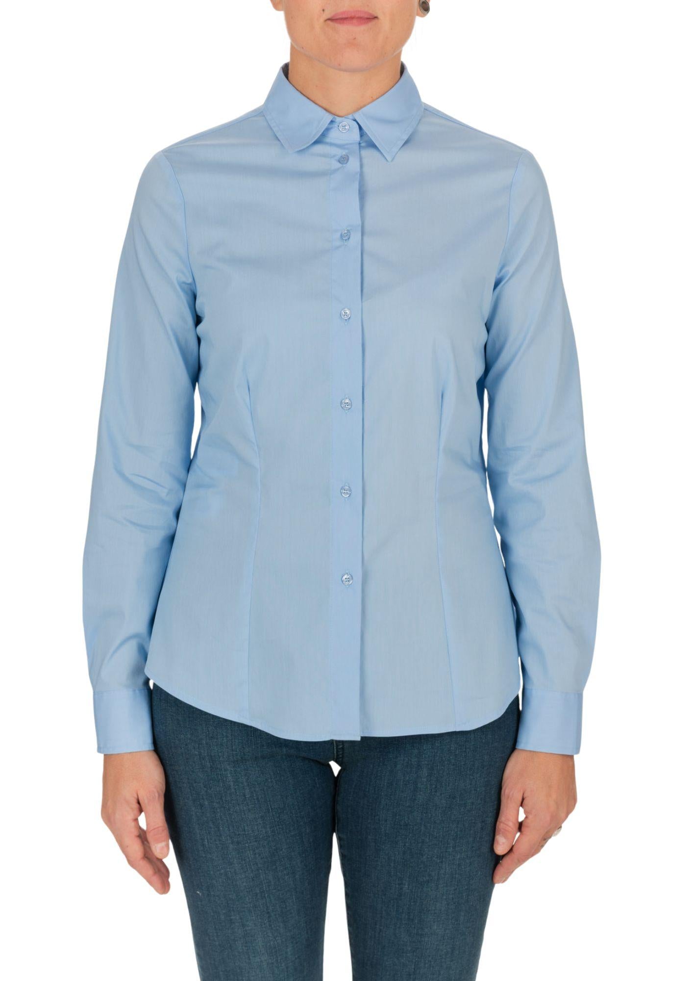Diana Gallesi Camicia Donna Azzurro Cielo 5233R002879N 4 DIANA GALLESI 