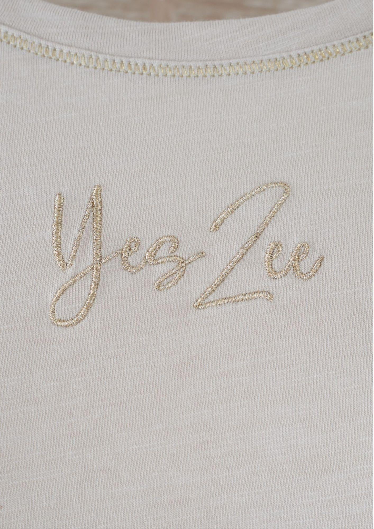 Yes Zee T-Shirt Donna Bianco T215 TL00 0127 YES ZEE 