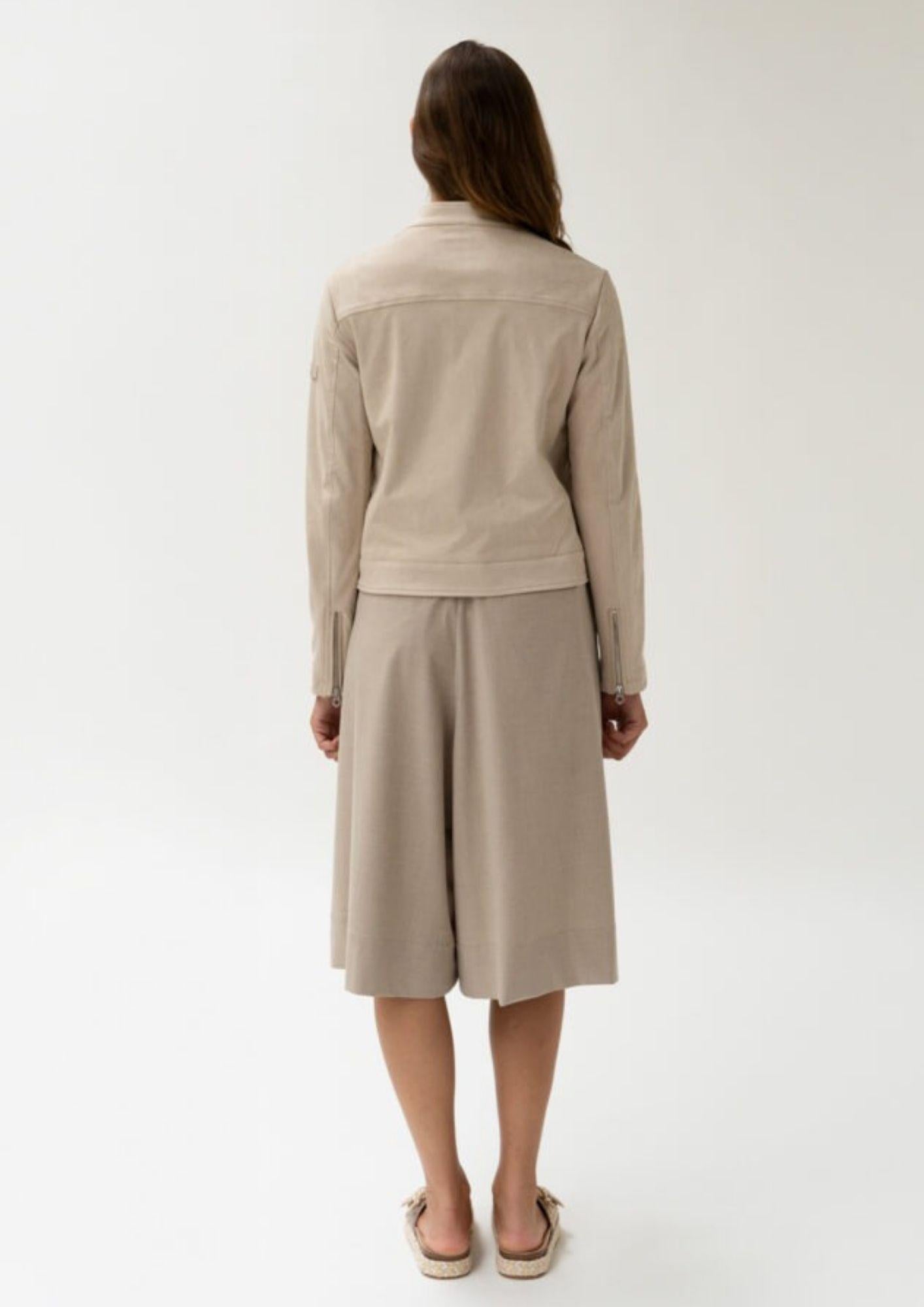 Rihunik Giubbino Donna Delice Beige RIW400J F0224 131 RIHUNIK 