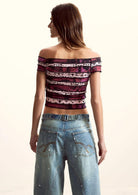 Desigual T-Shirt Donna Animallacroix Rossa 26SWTK25 3062 DESIGUAL 
