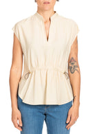 Diana Gallesi Blusa Donna Ecrù 2491R003058N 02 DIANA GALLESI 