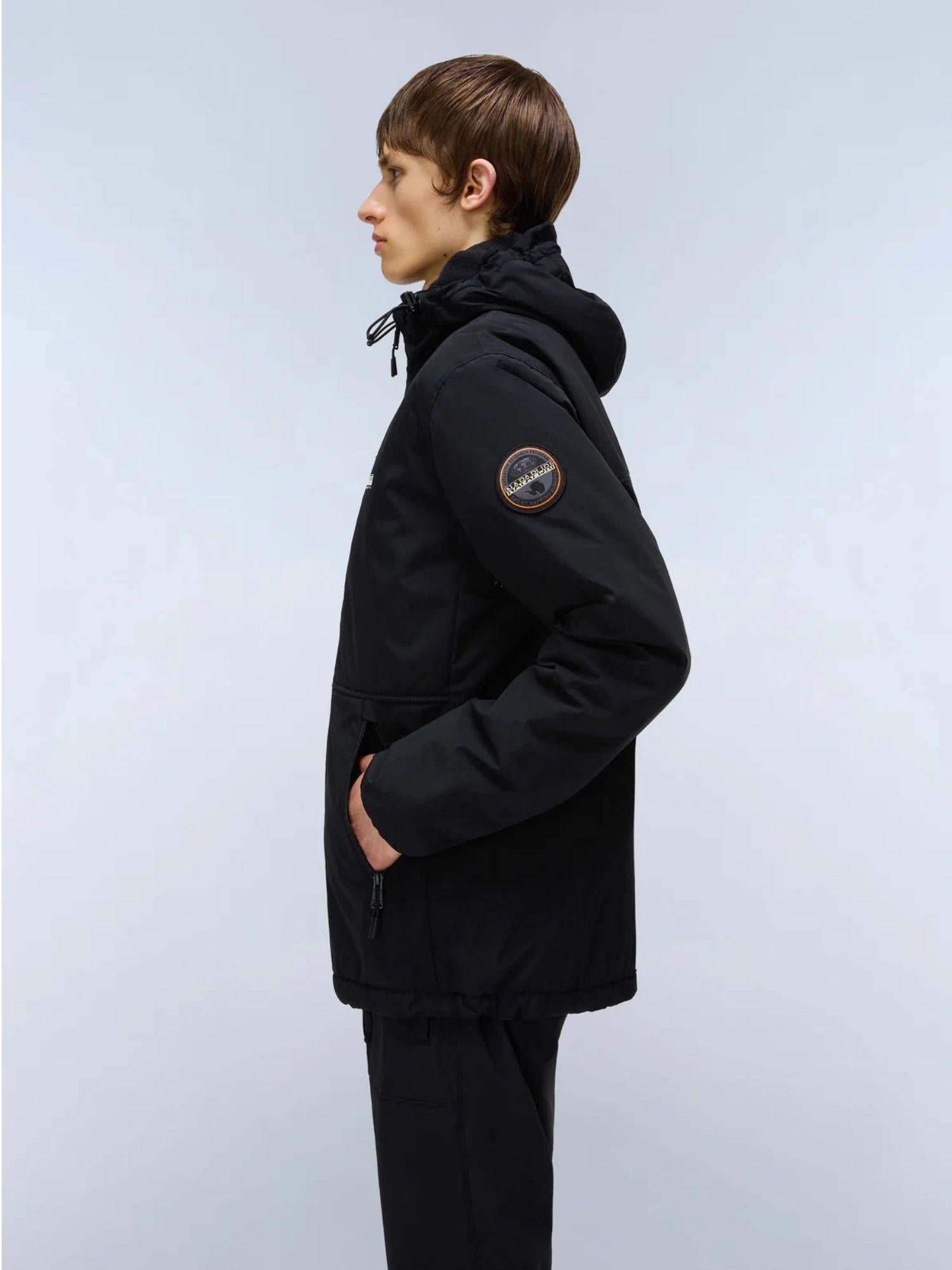 Napapijri Giacca Invernale Uomo Tundra Nero NP0A8928 941 NAPAPIJRI 