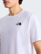 The North Face T-Shirt Uomo Bianca Evolution NSE Box Regular NF0A8B6K FN4 THE NORTH FACE 