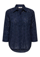 Jacqueline De Yong Camicia Donna Tallie Blu 15292179 Black Iris JACQUELINE DE YONG 