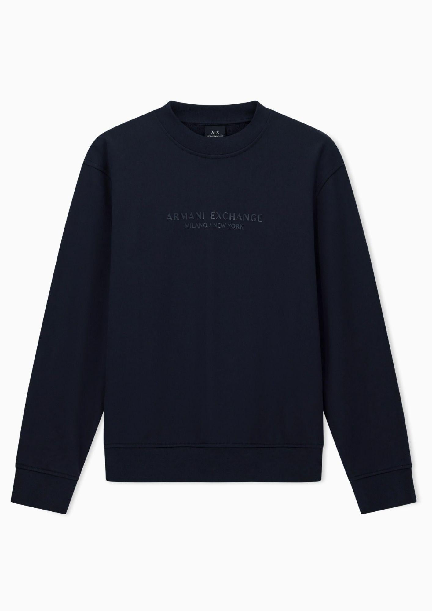 Armani Exchange Felpa Uomo Blu XM001284 AF20934 UB101 ARMANI EXCHANGE 