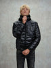 Blauer Piumino ad onde Wave Uomo Nero