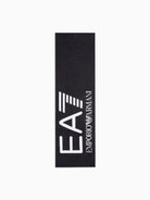 EA7 Emporio Armani Sciarpa Visibility con maxi logo EA7 Nero 7X000007 AF11994 MC008 EA7 EMPORIO ARMANI 