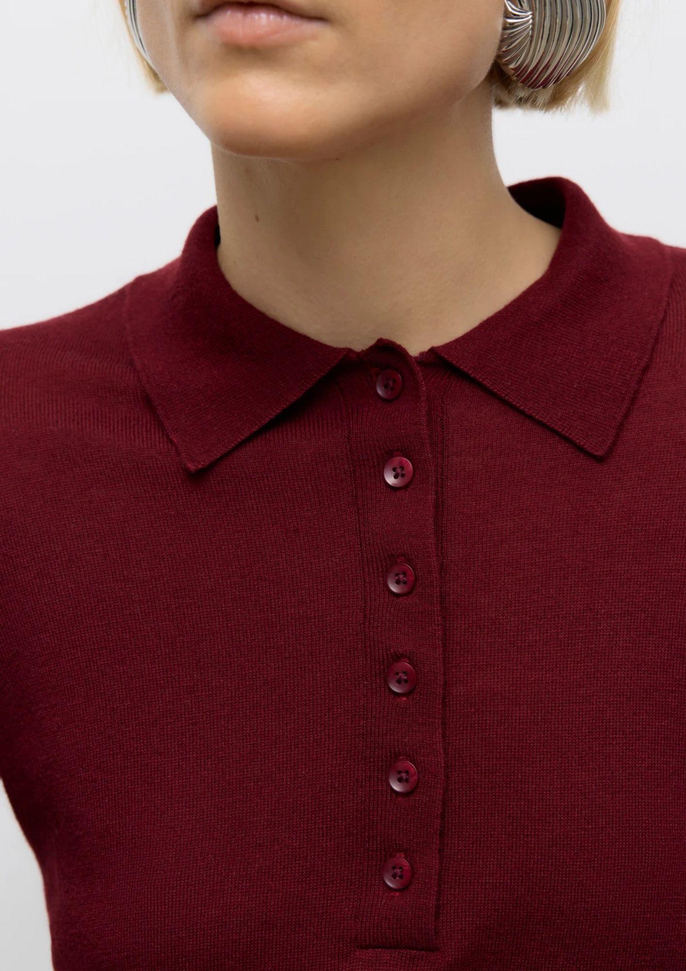 Aware Maglione Donna Sikita Bordeaux 10331614 Zinfandel VERO MODA 