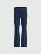 Emme Marella Jeans flare aderente cropped Donna Ibisco Blu 2525186071200 002 EMME MARELLA 