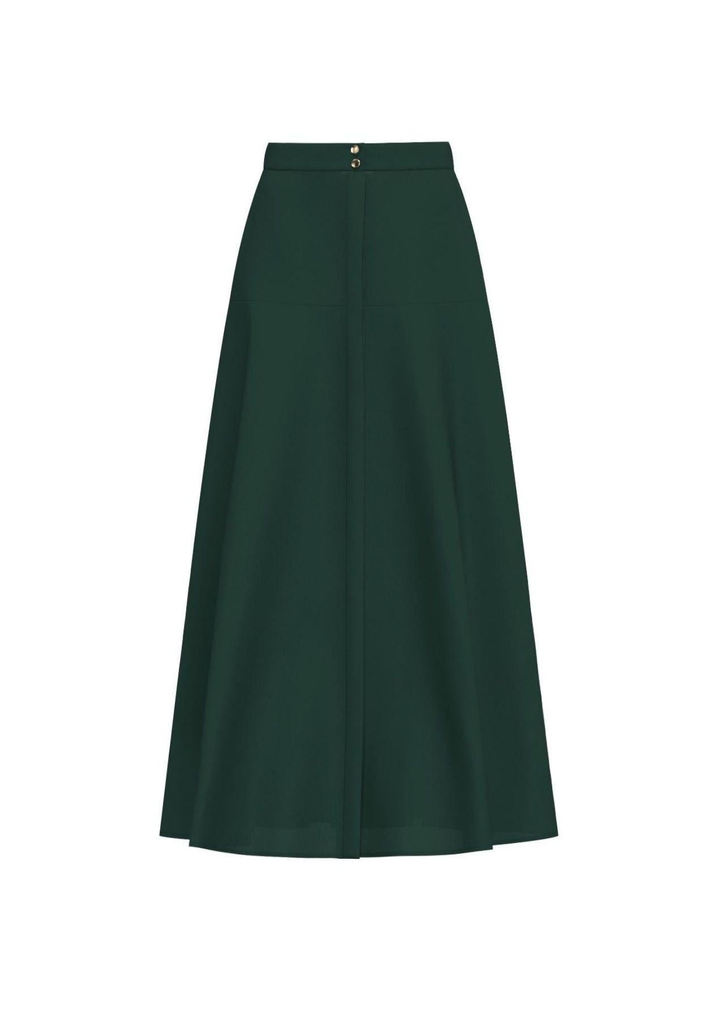 Emme Marella Gonna Donna Emmnuvole Verde 2615101062200 004 EMME MARELLA 