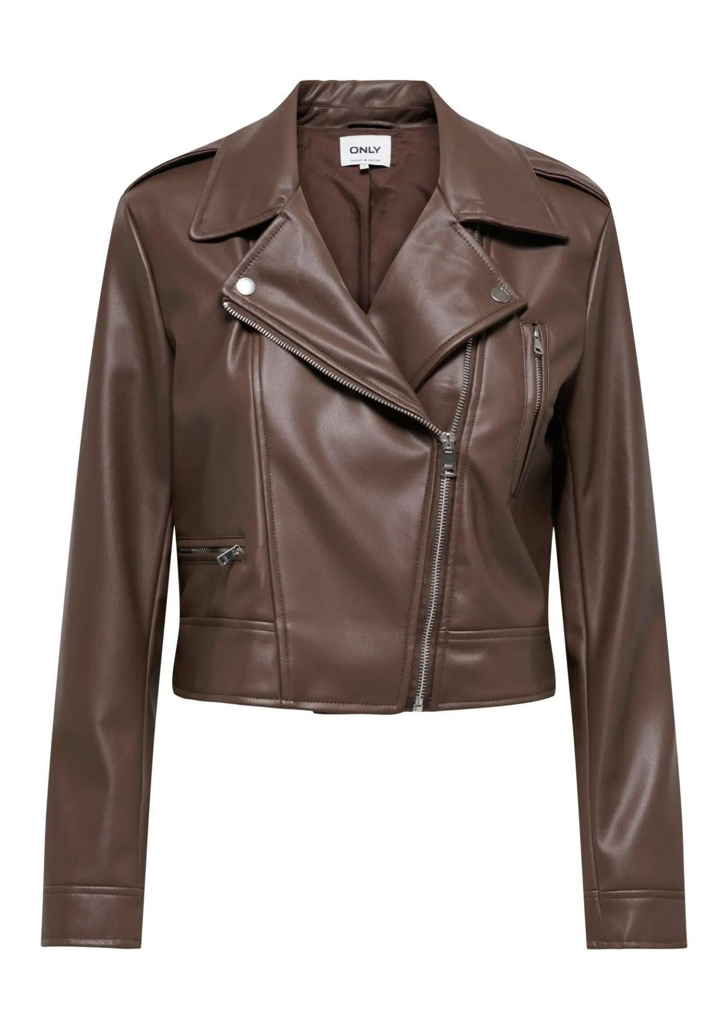 Only Giubbino Donna Carmen Marrone Cioccolata 15361396 Chocolate Martini ONLY 