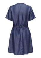 Jacqueline De Yong Vestito Donna Jasper Blu Denim Scuro 15366472 Dark Blue Denim JACQUELINE DE YONG 